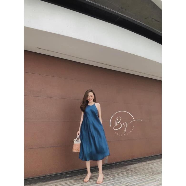 [SupperSale] Váy Yếm Lụa Thái Dáng Dài | BigBuy360 - bigbuy360.vn