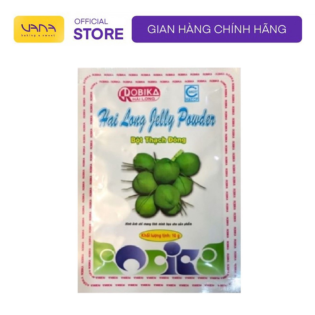 BỘT THẠCH DẺO JELLY TRÁI DỪA HẢI LONG