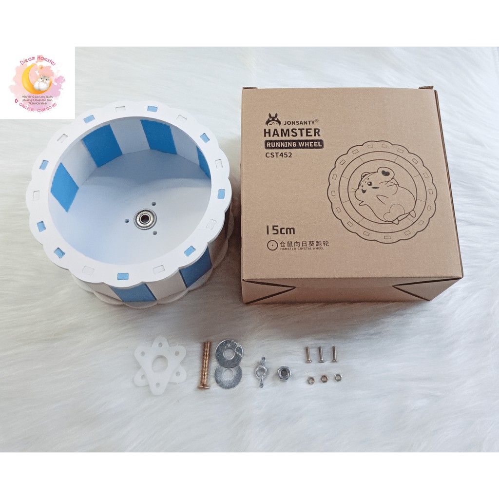 Wheel gỗ ép 15cm - Jonsanty (hàng đẹp - full box)