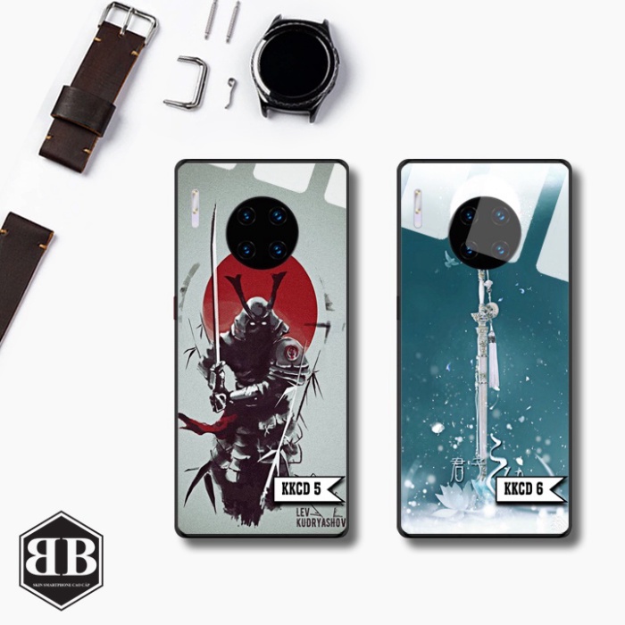 ỐP LƯNG KÍNH CƯỜNG LỰC Huawei Mate 30 Pro hình thần thoại