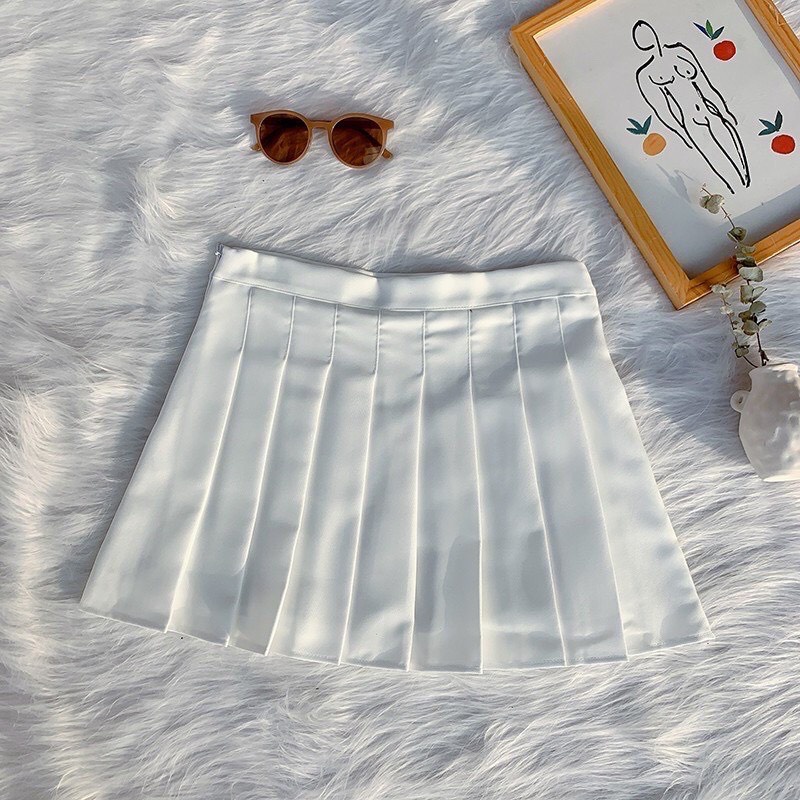 Chân váy tennis ngắn xếp ly dáng xòe thời trang nữ hàng cao cấp , chân váy xếp ly chữ a siêu xinh