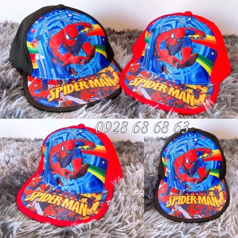 NÓN SIÊU NHÂN NHỆN HÌNH 3D MẪU MỚI NHẤT
