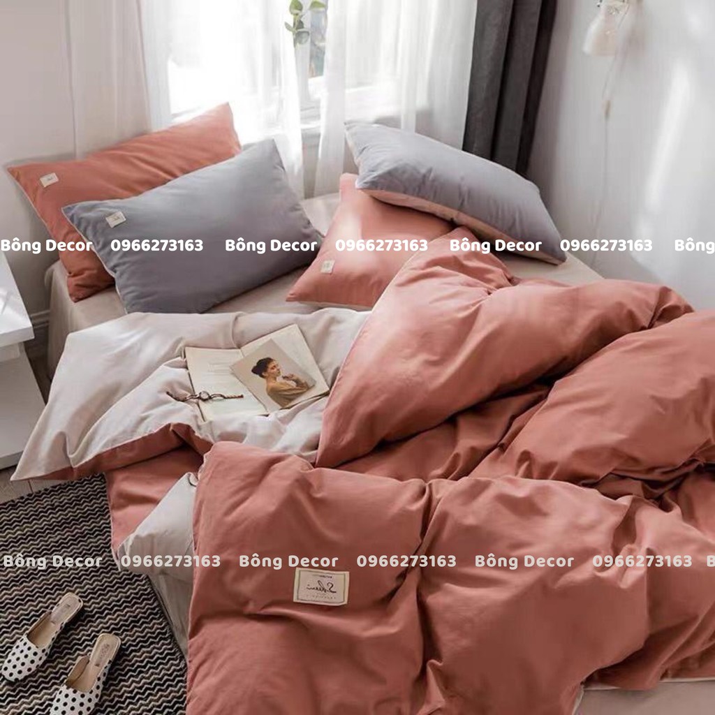 Bộ Chăn Ga Gối Cotton Đũi Tici Nhập Khẩu Hàn Quốc Mẫu Mới( nhắn tin chọn mẫu) | BigBuy360 - bigbuy360.vn