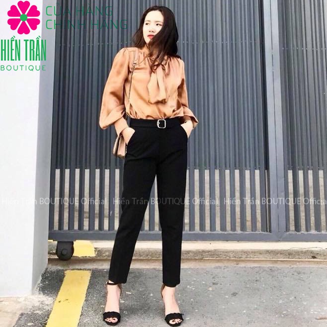 Quần tây nữ đai vuông Ruby Fashion chất vải cao cấp | BigBuy360 - bigbuy360.vn