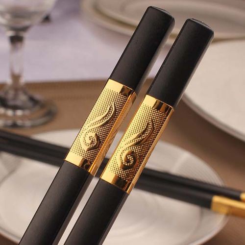 Combo 30 đôi đũa hợp kim xuất hàn chống mốc, chống trơn, chịu nhiệt cao hàng cao cấp, Đũa ăn cơm cao cấp