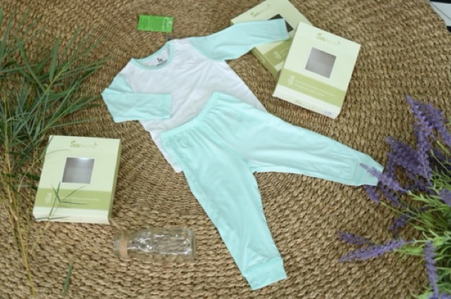 Bộ cài vai Suu bamboo dài tay