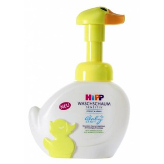 Sữa tắm HiPP Babysanft Waschschaum hình con vịt của Đức