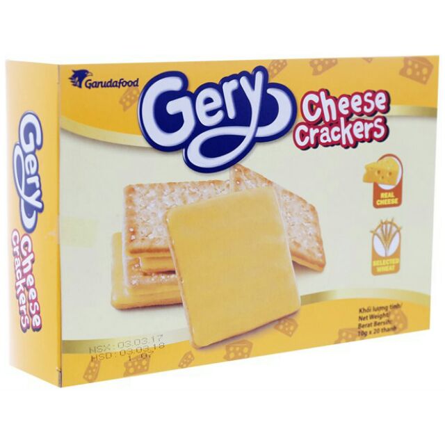 Bánh quy kem phô mai Gery 300g