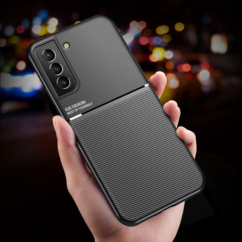 Ốp Điện Thoại Họa Tiết Kẻ Sọc 3D Chống Sốc Cho Samsung Galaxy S22 Ultra S21 S20 FE Note 20 Ultra S22+ S20 Plus