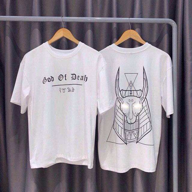 FREESHIP 50K - Áo Thun THẦN BÓNG ĐÊM GOD OF DEATH 3 MÀU Nam Nữ Unisex (MẮT PHẢN QUANG)
