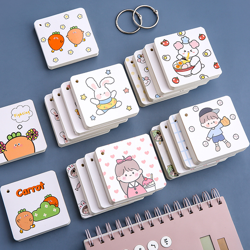 Set 80 Tờ Giấy Ghi Chú Kiểu Dáng Đơn Giản Tiện Lợi