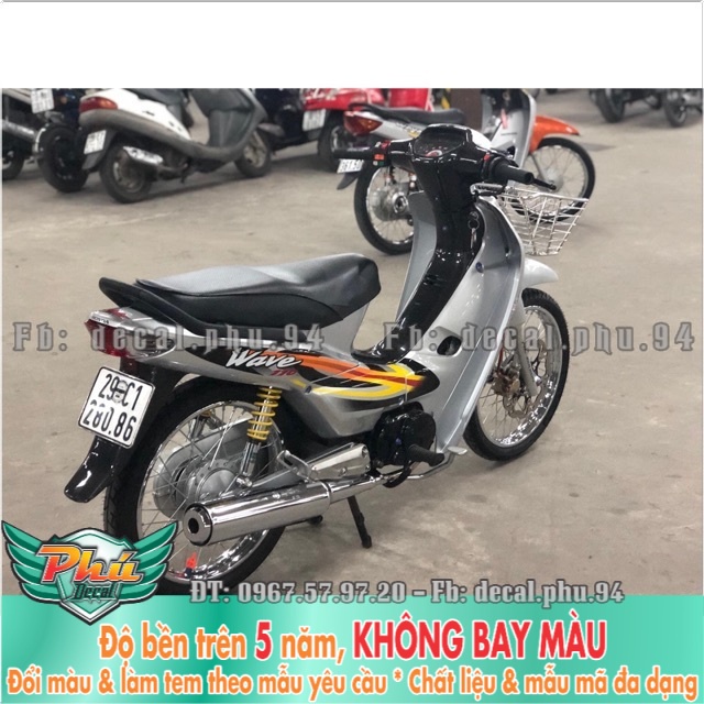 Tem rời Wave Nhỏ Bạc 2020 -1