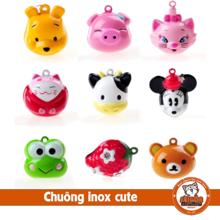 [Giao ngẫu nhiên] Chuông lục lạc hình thú cute cho chó mèo