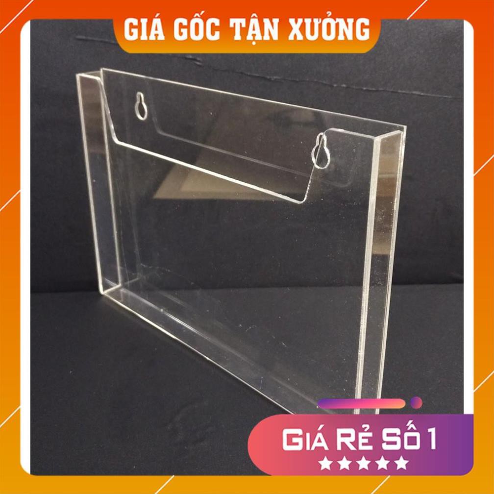 [Giá Gốc Tận Xưởng] Kệ mica treo tường A4 trong suốt