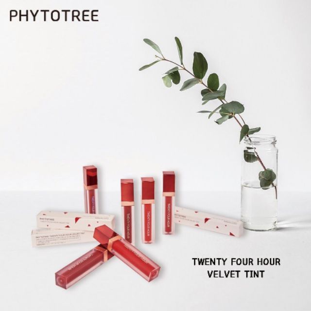 Son kem lỳ Phytotree 24h Velvet Lip Tint