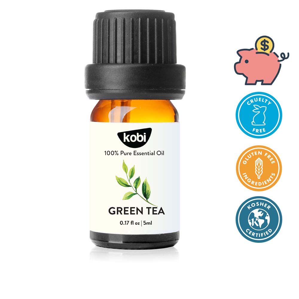 Tinh dầu Trà Xanh Kobi Green Tea essential oil giúp chăm sóc da hiệu quả - 5ml