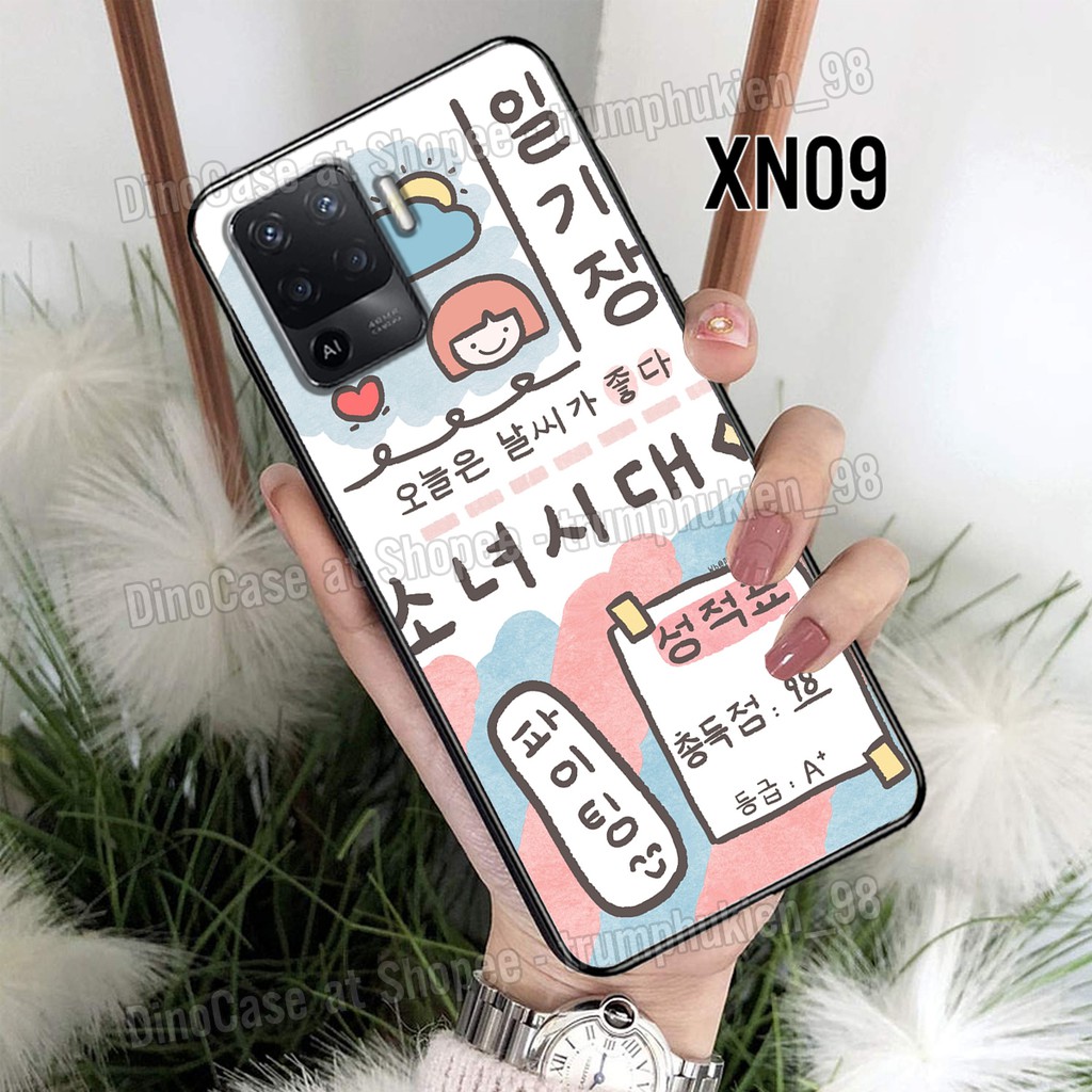 [FreeShip50k] Ốp lưng Oppo A94 Roro Jump cô bé tóc ngang vai, ốp chống mồ hôi, bảo vệ cam, ôm sát điện thoại.