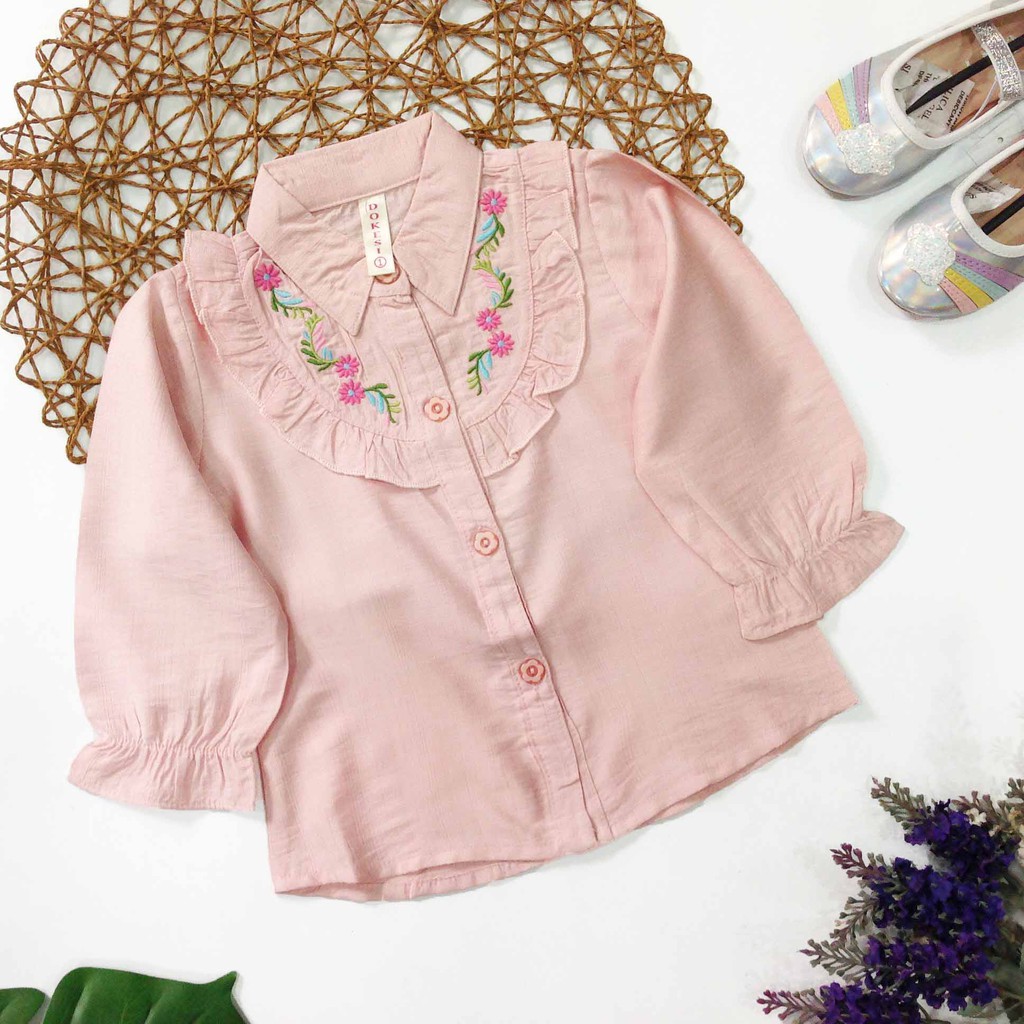 SƠ MI ĐŨI TAY DÀI BÉ GÁI