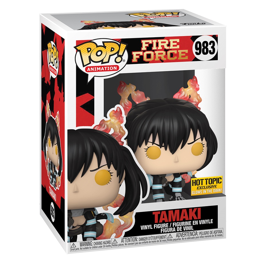 Đồ chơi mô hình funko pop 983 Tamaki (Glow in the Dark) - Fire Force