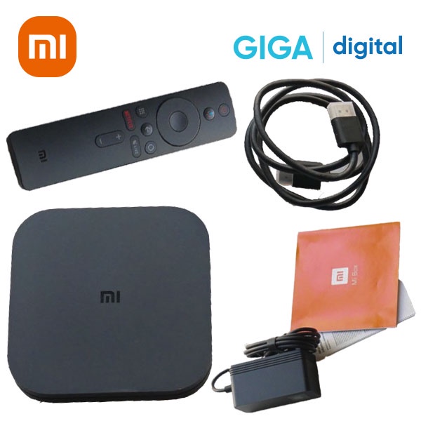 [Bản quốc tế] - Tivi box Xiaomi Mi Box S EU 4K- Tiếng Việt - Chính hãng - PFJ4086EU