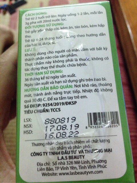 (GIÁ SỈ 5)TĂNG MỘC NHIÊN STRONG KID | Thế Giới Skin Care