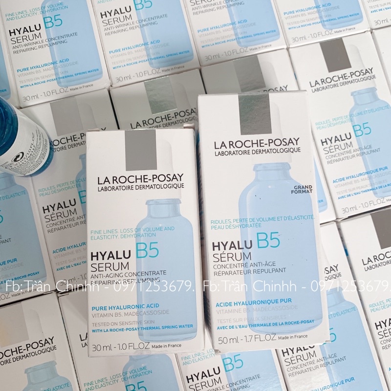 Có sẵn - Serum HYALU B5 La Roche-Posay 30ml, 50ml phục hồi da