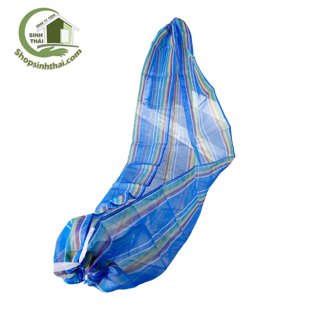 Võng lưới cước dày - võng ngoài trời siêu bền đẹp - màu xanh dương
