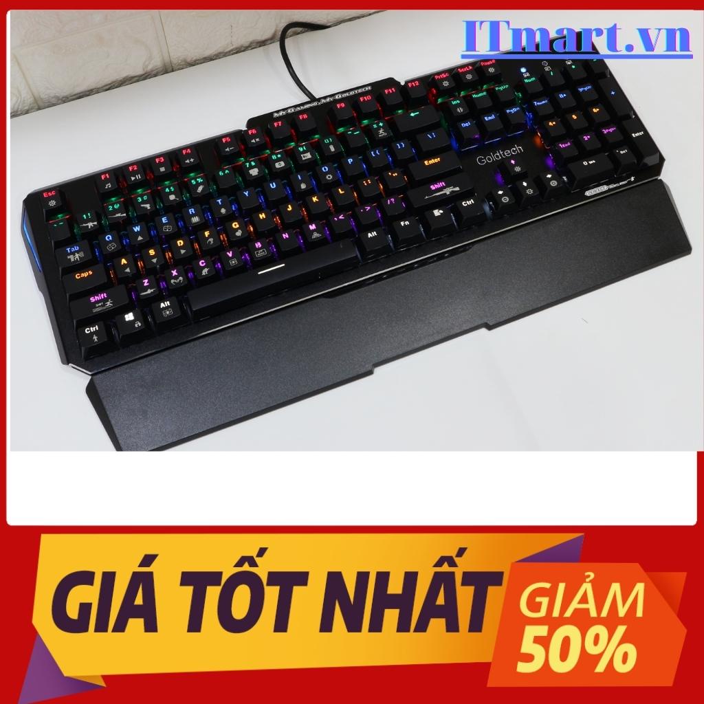 Phím cơ quang học Goldtech LK185 chính hãng BH 24 tháng