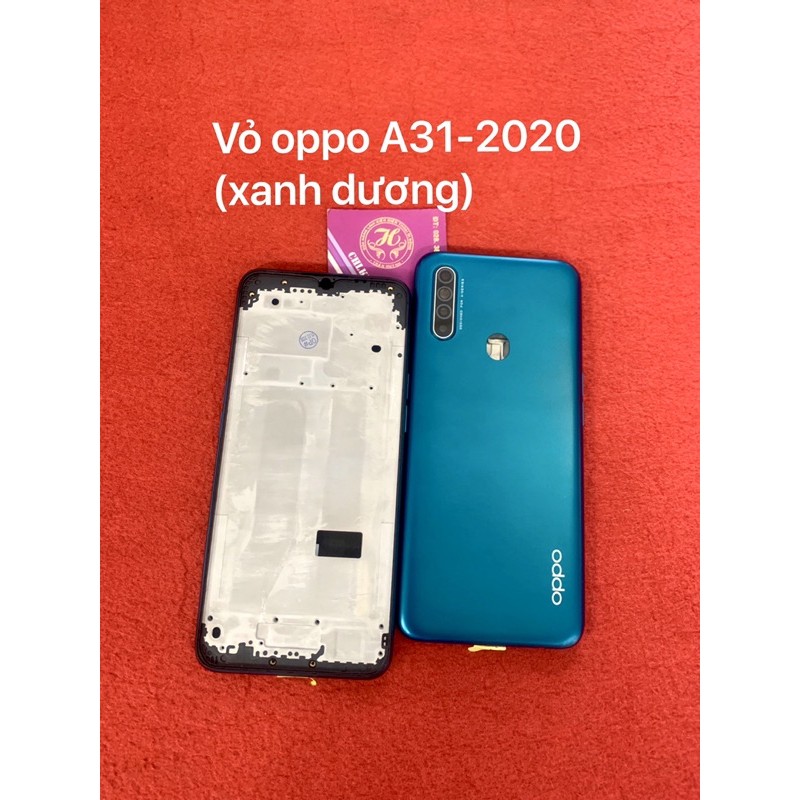 vỏ oppo A31 (2020) bộ (bao gồm khung sườn + Nút Linh Tinh, kèm khay sim)