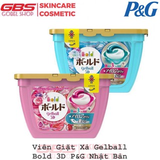 Viên Giặt Xả Gelball Bold 3D P&G Nhật Bản ( Gelball )