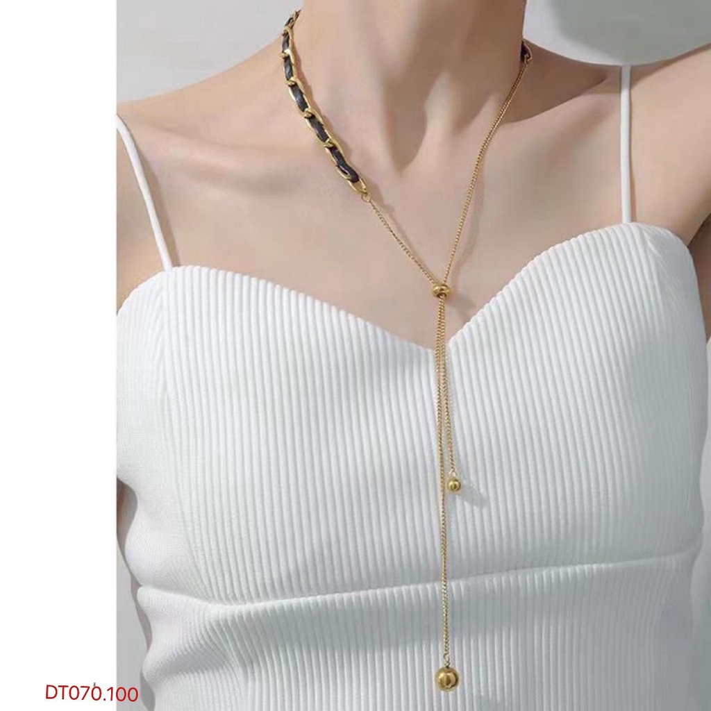 Dây Chuyền Titan nữ ko gỉ đính đá cao cấp nhiều mẫu