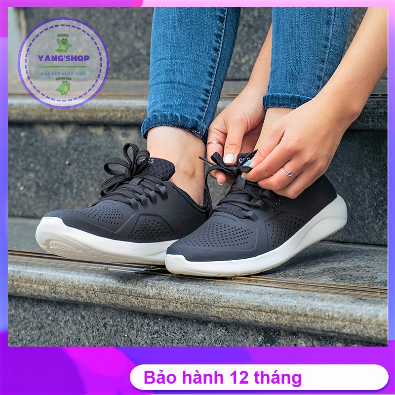Giày Nhựa Cross LiteRide Chống Nước Kiểu Dáng Thể Thao màu Đen đang Hot