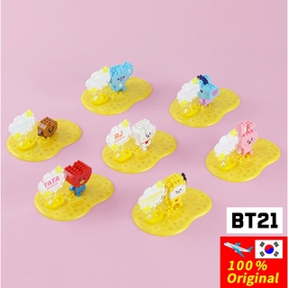BTS BT21 ROYCHE Official Baby Nano Block / Tata Chimmy RJ Koya Cooky Mang Shooky