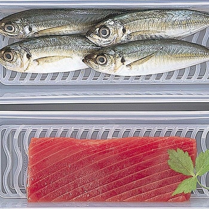 Hộp Nhựa Đựng Thức Ăn Tươi/Cá Chép Để Tủ Lạnh/Làm Quà Tặng Giáng Sinh