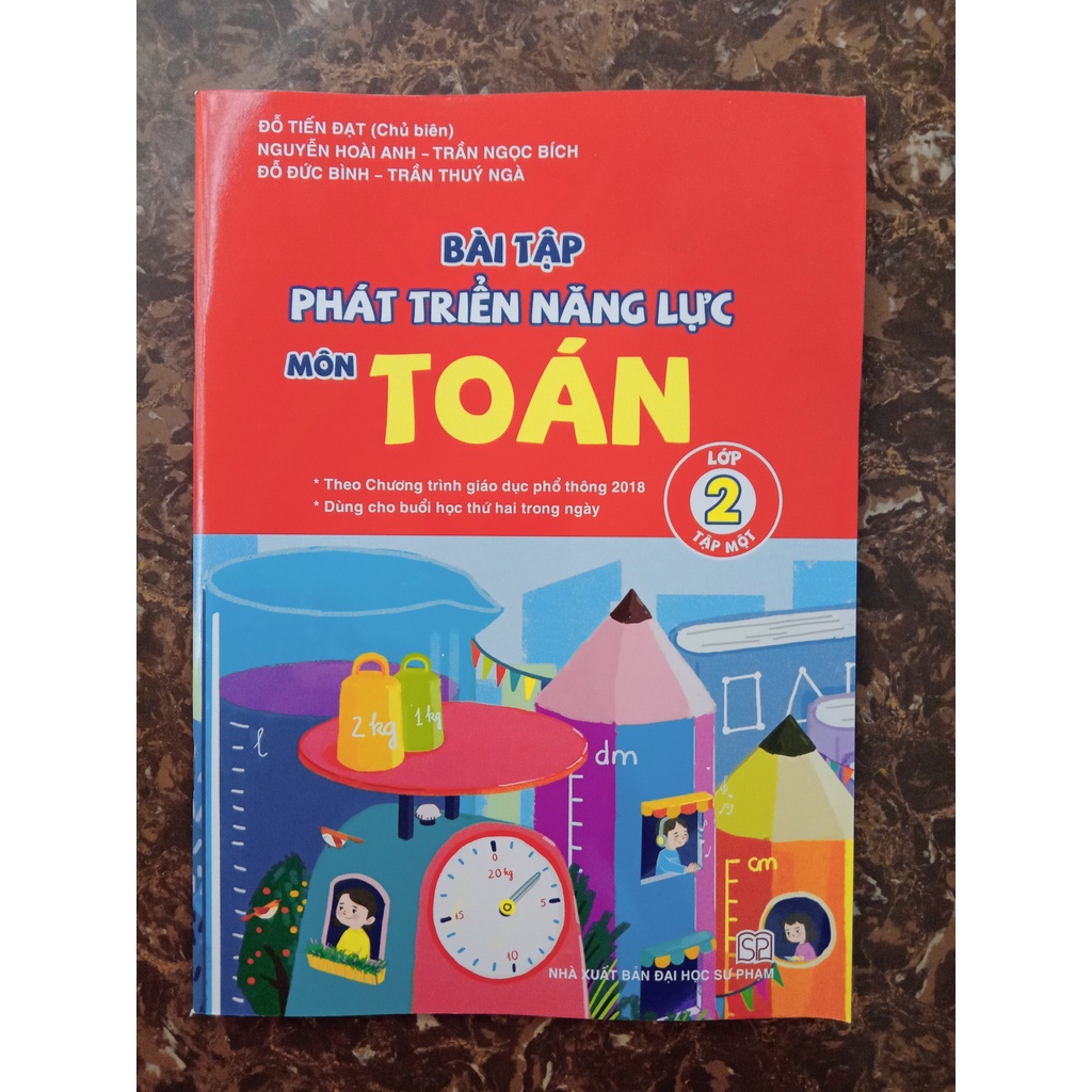 Sách - Bài tập phát triển năng lực môn Toán lớp 2 tập 1 (Dành cho bộ sách cánh diều)