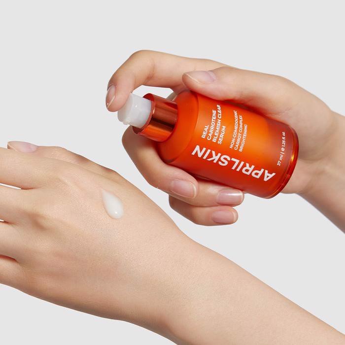 Tinh Chất Sạch Mụn Từ Cà Rốt APRILSKIN Real Carrotene Blemish Clear Serum 37ml