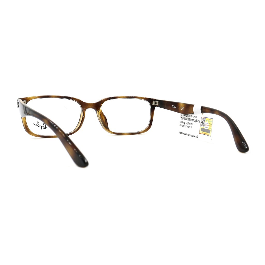RB7123D 2012-Gọng kính nữ Rayban chính hãng (56-18-150), thiết kế dễ đeo bảo vệ mắt