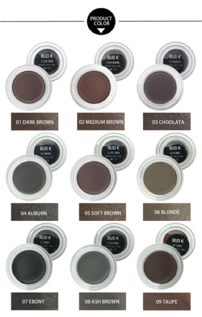 GEL KẺ MÀY KHÔNG THẤM NƯỚC BUD K | BigBuy360 - bigbuy360.vn