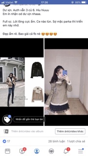 Áo da lộn lót lông cừu