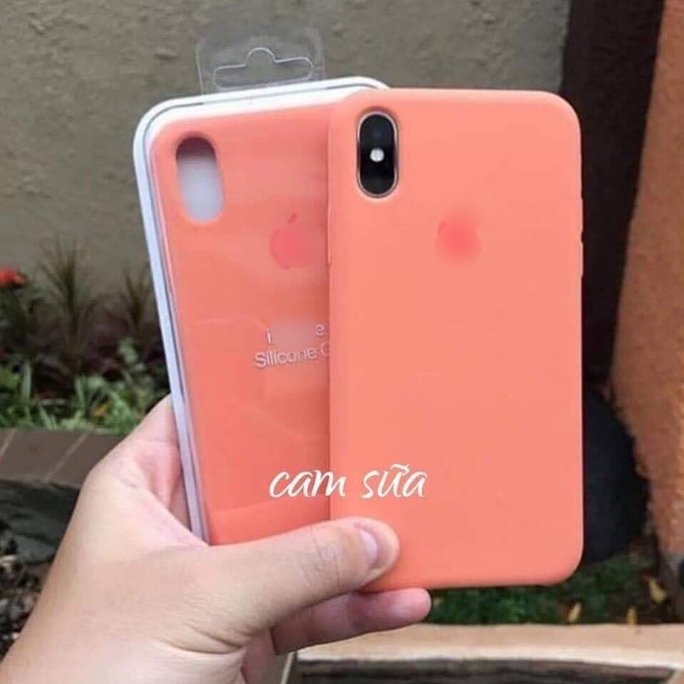 Ốp iphone Chống Bẩn Logo Táo CÓ LÓT NỈ  6/ 6s/ 6 plus/ 6s plus /7 / 8/ 7 plus/ 8 plus  / XS MAX