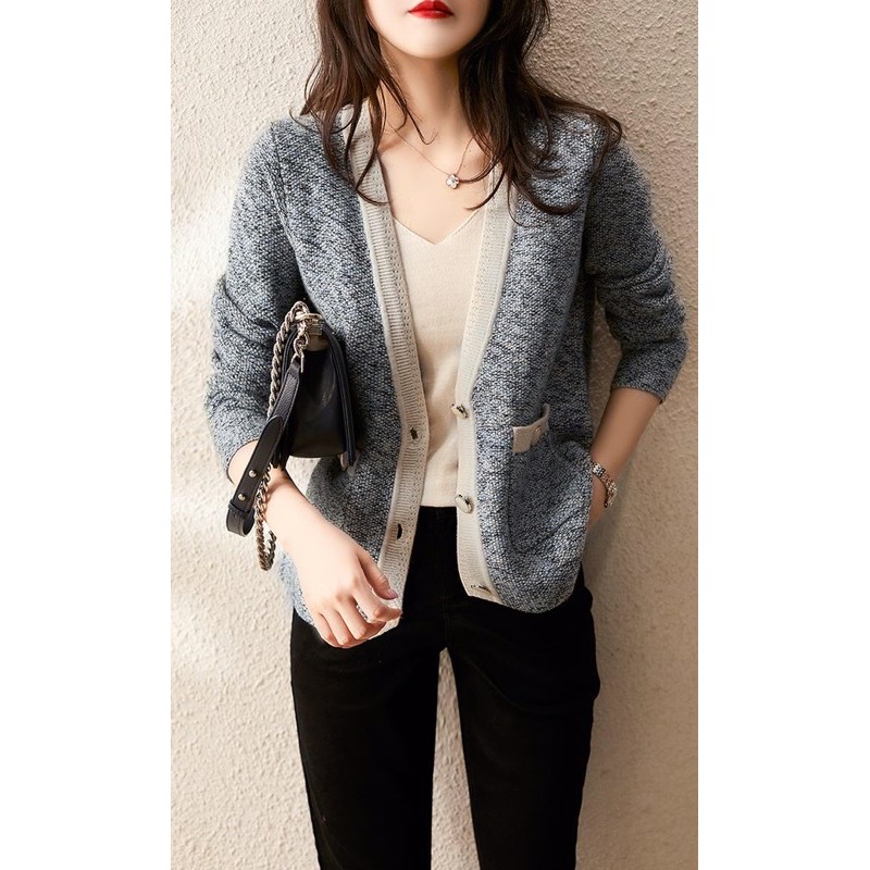 Cardigan len gạo xuất Hàn