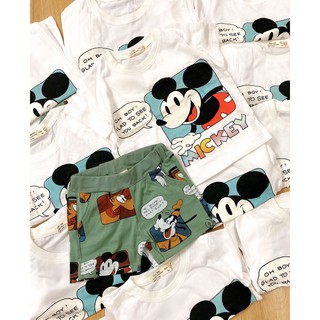 Bộ Zara mickey bé trai