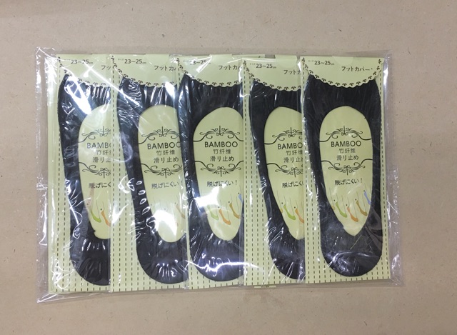 Lốc 10 đôi tất hài nữ cotton chống tuột