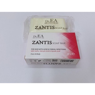 Rửa mặt da mụn, tắm cho tay chân lỗ chân lông bị nổi cục, Xà phòng zantis soap bar giảm dày sừng nang lông