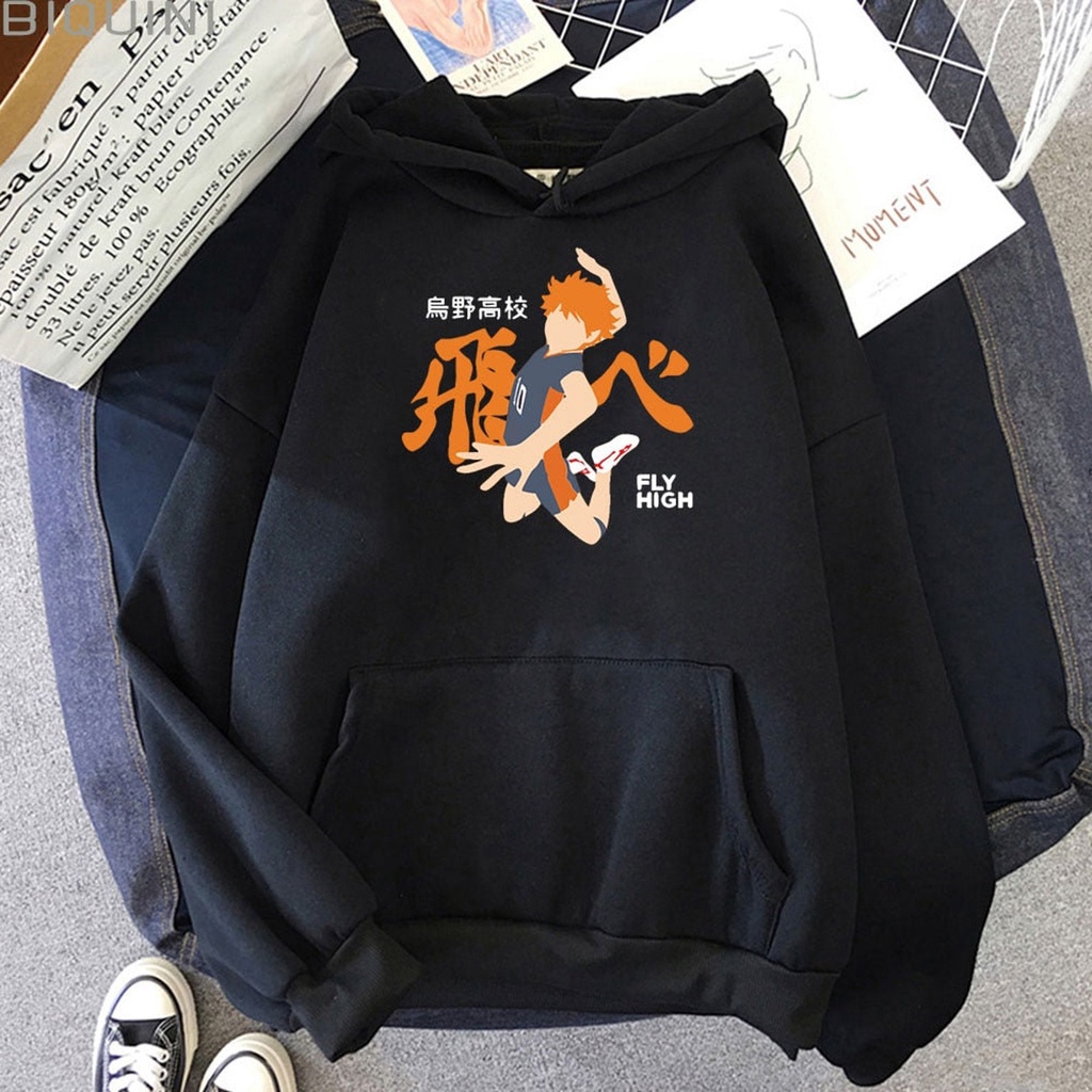 🎁 Áo hoodie Karasuno High School Shouyou Volleyball Club dài tay đẹp siêu ngầu giá rẻ
