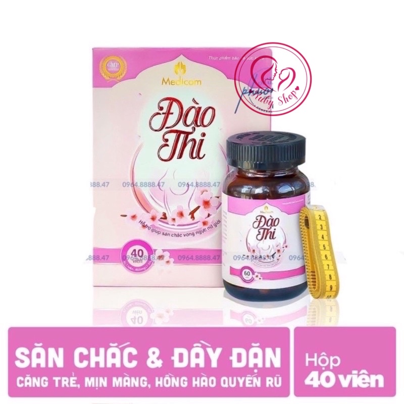 [Chính hãng ] Viên uống nở ngực Đào Thi | Thế Giới Skin Care