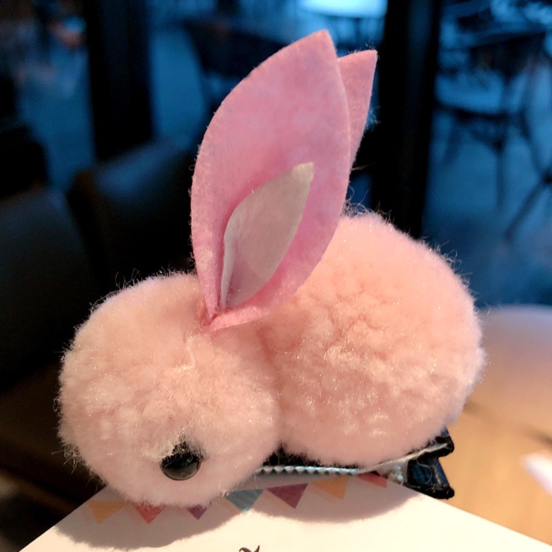 Kẹp tóc con thỏ.bờm con thỏ siêu dễ thương