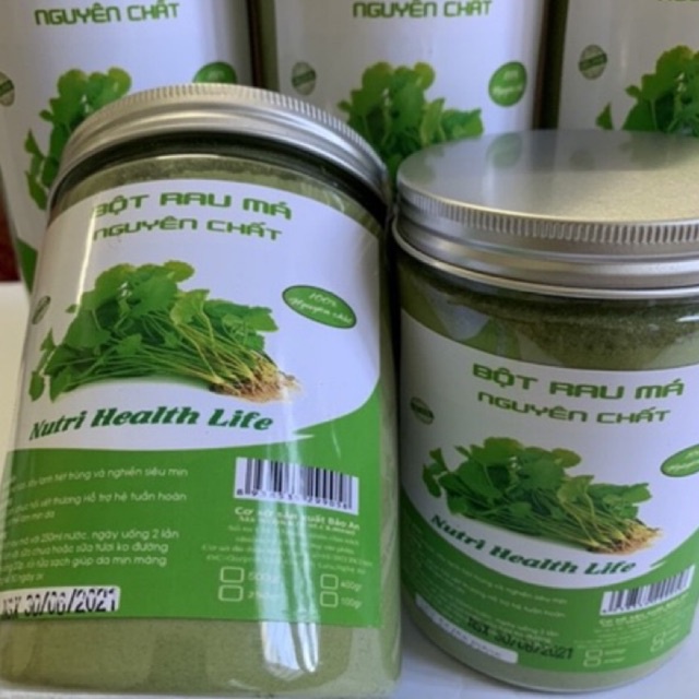 Bột rau má nguyên chất hộp 250g