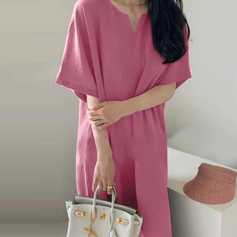 Đầm Zanzea kiểu đuôi cá tay lửng thời trang tùy chọn màu sắc dành cho nữ
