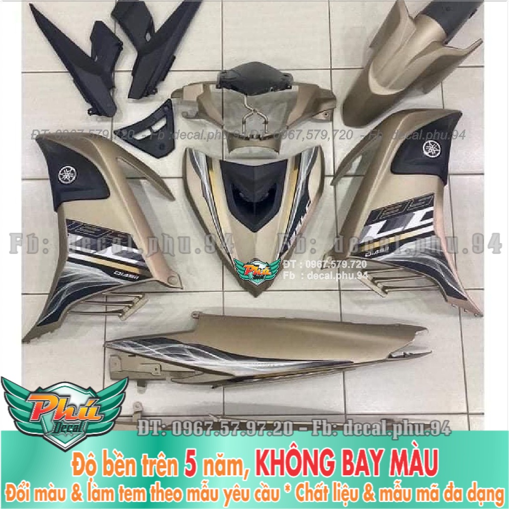 Tem Rời Ex 135 LC xám đen 2021 (K)